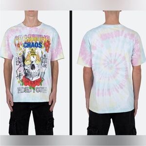 MNML Creating Chaos Tie-Dye Rare Tee Size M NWOT